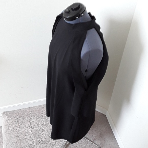 Bebe black cold shoulder dress - Picture 2 of 7